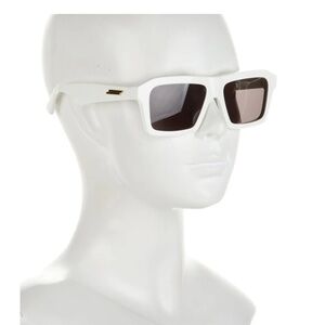 Bottega Veneta White Sunglasses